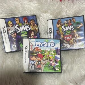 Nintendo DS The Sims 2 and MySims Game Bundle
